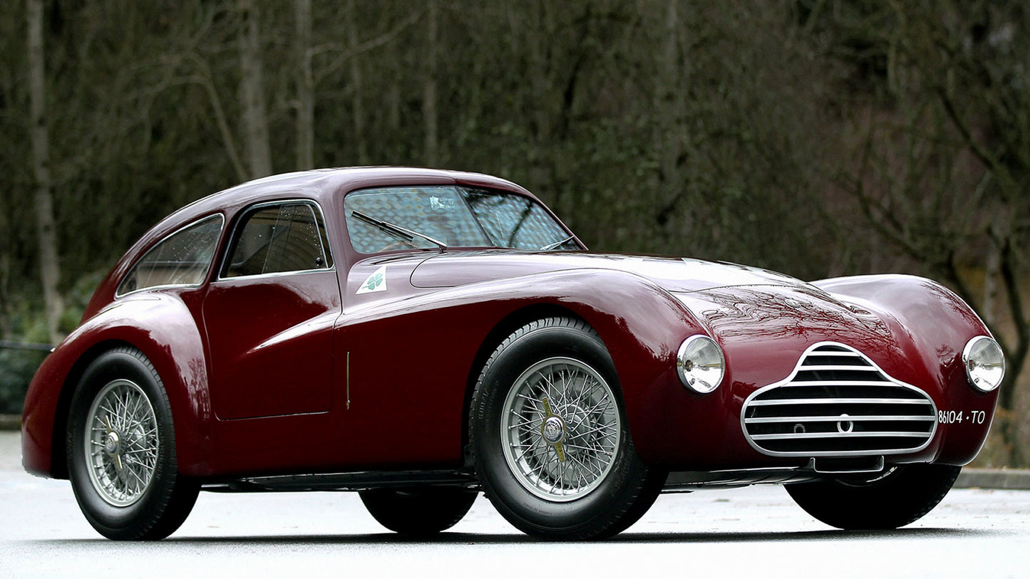 Alfa Romeo 6C Competizione Hd Art Keychain