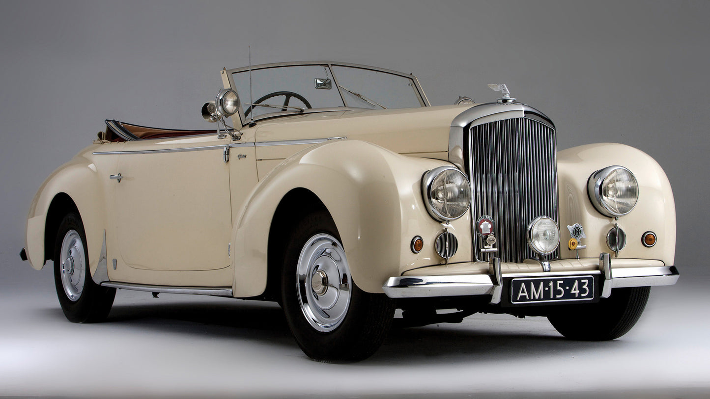 Bentley Mark Vi Drophead Coupe By Graber Hd Art Keychain