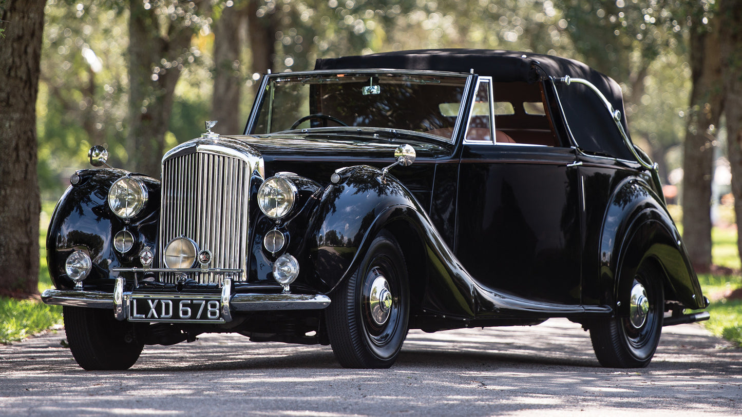 Bentley Mark Vi Drophead Coupe By James Young Hd Art Jigsaw Puzzle