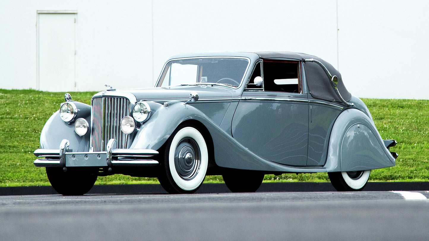 Jaguar Mark V Drophead Coupe Hd Art Jigsaw Puzzle