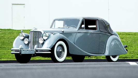 Jaguar Mark V Drophead Coupe Hd Art Jigsaw Puzzle