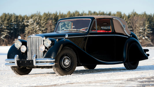 Jaguar Mark V Drophead Coupe Hd Art Jigsaw Puzzle