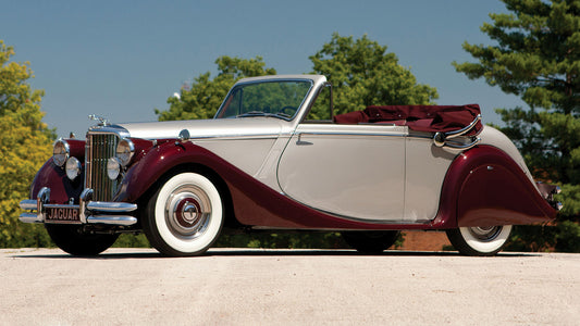 Jaguar Mark V Drophead Coupe Hd Art Jigsaw Puzzle