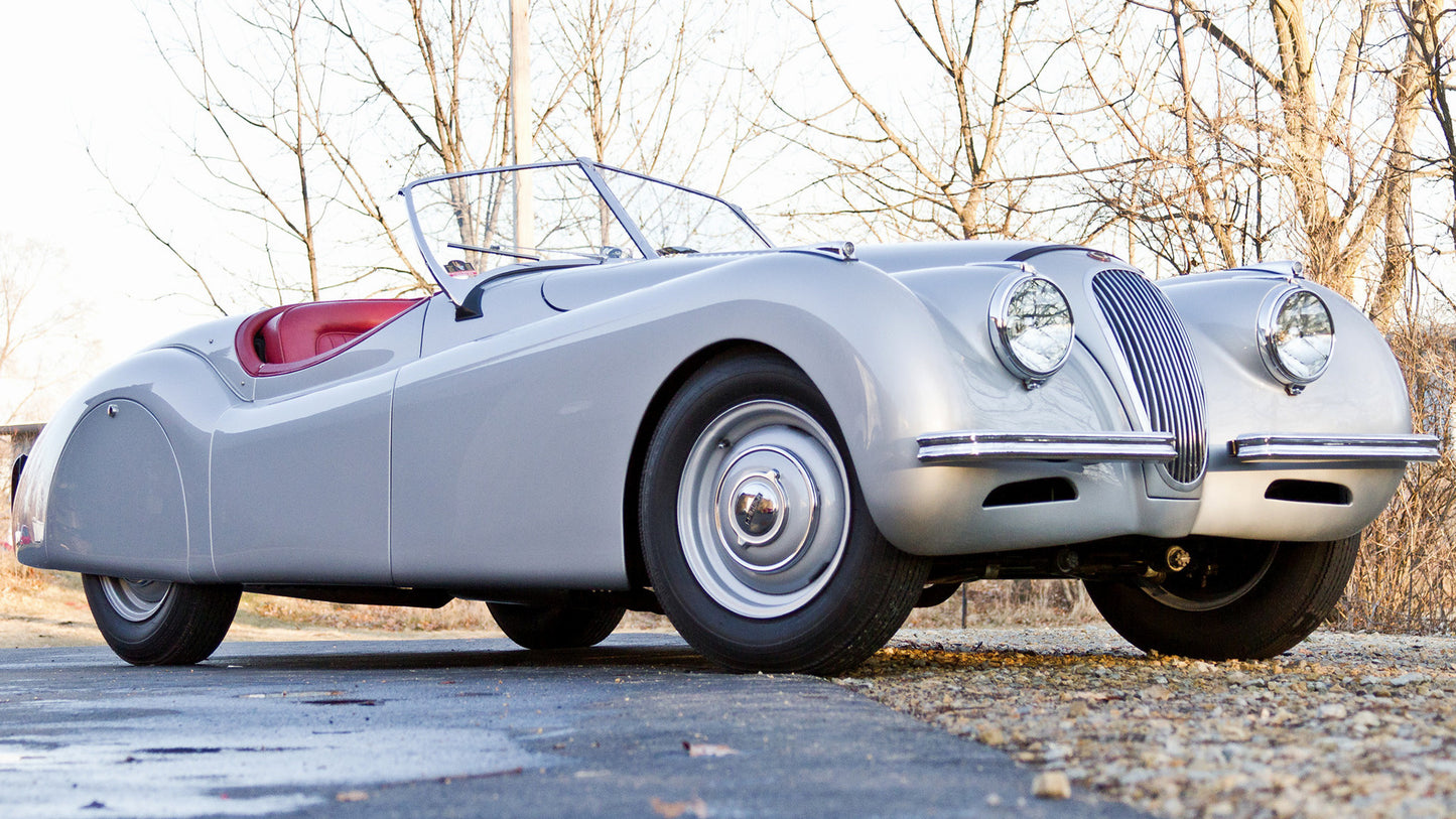 Jaguar Xk120 Alloy Open Two Seater Hd Art Magnet