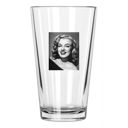 1948 Actress 'Ladies Of The Chorus' Marilyn Monroe Pint Beer Drinking Glass