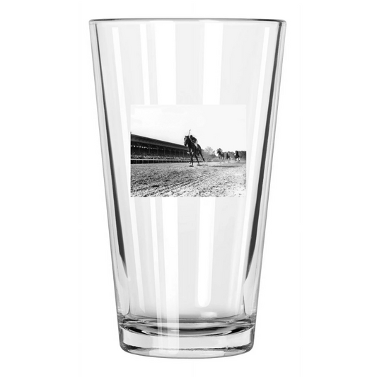 1948 Belmont Stakes Citation Triple Crown Winner 2 Pint Beer Drinking Glass