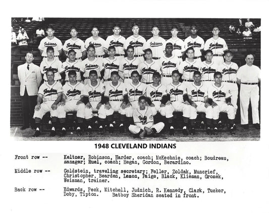 1948 Cleveland Indians Team Photo Baseball Picture Mlb 300 Piece Jigsaw Puzzle