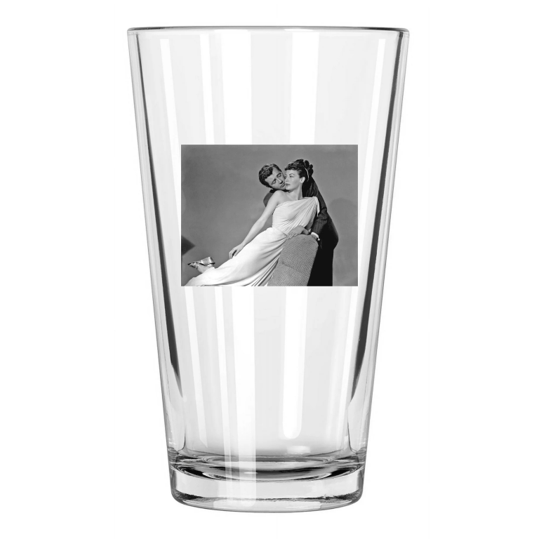 1948 Film One Touch Of Venus Ava Gardner And Robert Walker Pint Beer Glass
