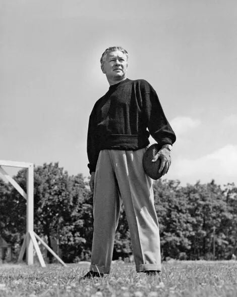 1948 Green Bay Packers Curly Lambeau Glossy Magnet Nfl Football Print Hof 63 1