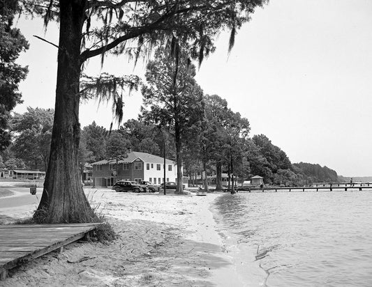 1948 Lake Waccamaw North Carolina Vintage Old Magnet Picture Reprint