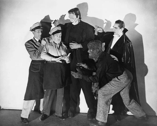 1948 Movie 'Meet Frankenstein' Abbott And Costello Magnet Magnet