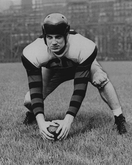 1948 Pennsylvania Chuck Bednarik Glossy Magnet College Football Magnet