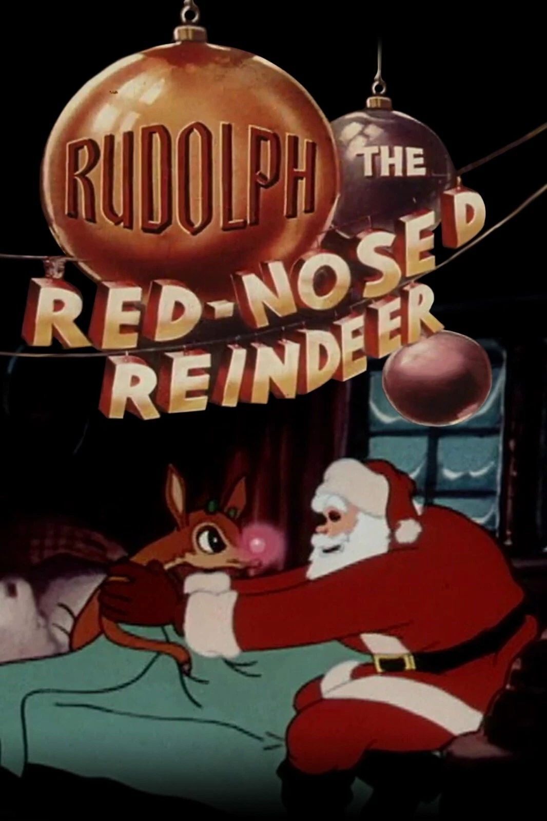 1948 Rudolph The Red Nosed Reindeer Movie Magnet Santa Claus