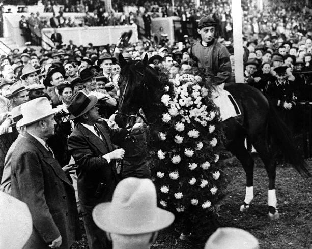 1948 Triple Crown Horse Citation Glossy Magnet Print Kentucky Derby Magnet