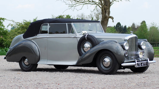 Bentley Mark Vi Drophead Coupe By Park Ward Hd Art Jigsaw Puzzle