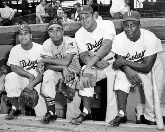 1949 All Stars Magnet Roy Campanella Larry Doby Don Newcombe Jackie Robinson