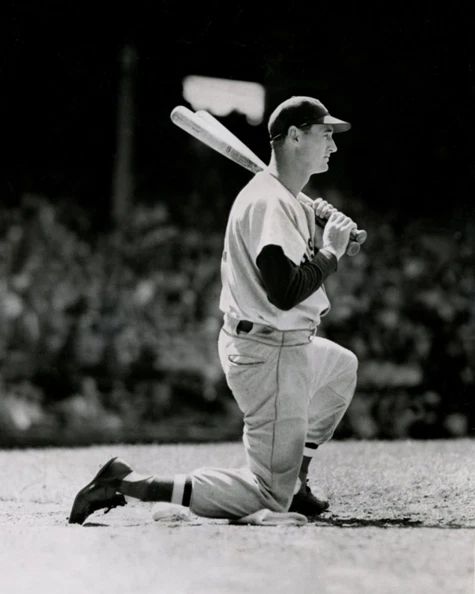 1949 Boston Red Sox Ted Williams Keychain Baseball Print Glossy Keychain Hof 66