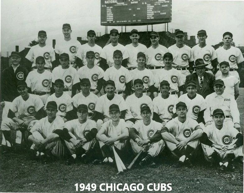 1949 Chicago Cubs Team Magnet Baseball Picture Mlb