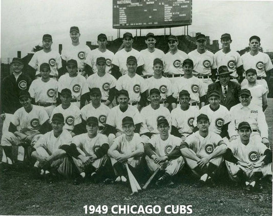 1949 Chicago Cubs Team Magnet Baseball Picture Mlb