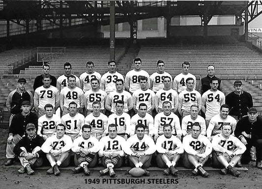 1949 Pittsburgh Steelers Team Photo Nfl Football Picture 300 Piece Jigsaw Puzzle