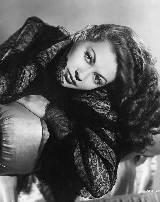 1949 Yvonne De Carlo Glamor Portrait Classic Retro Keychain Keychain