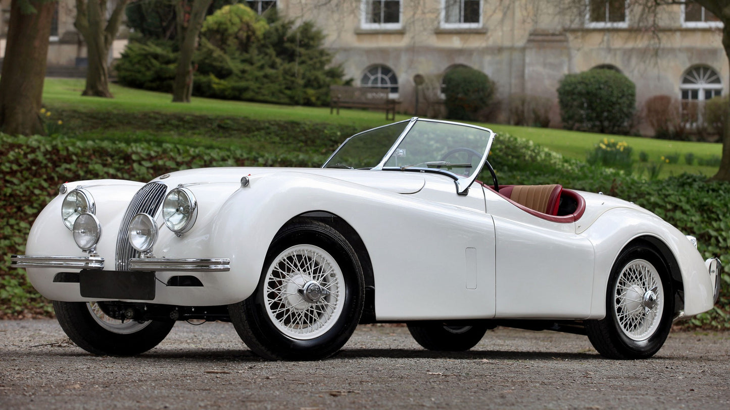 Jaguar Xk120 Open Two Seater Hd Art Jigsaw Puzzle