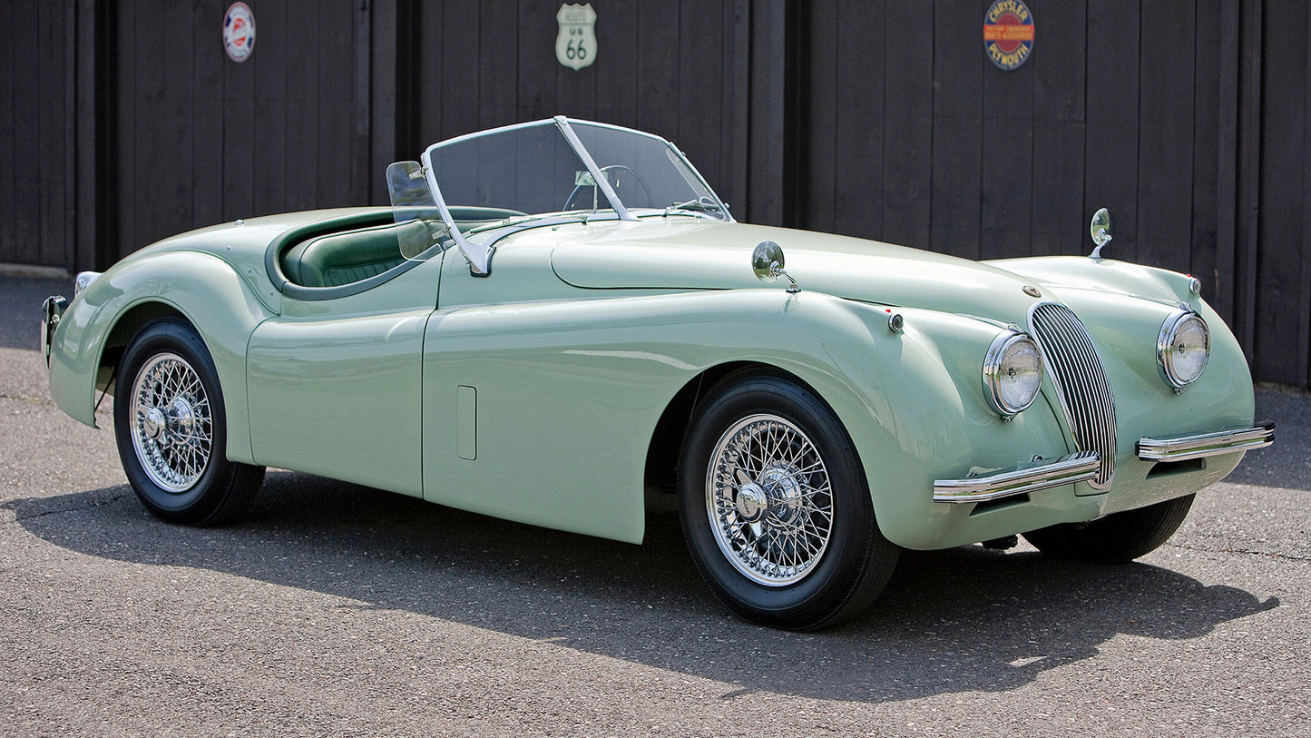 Jaguar Xk120 Open Two Seater Hd Art Jigsaw Puzzle