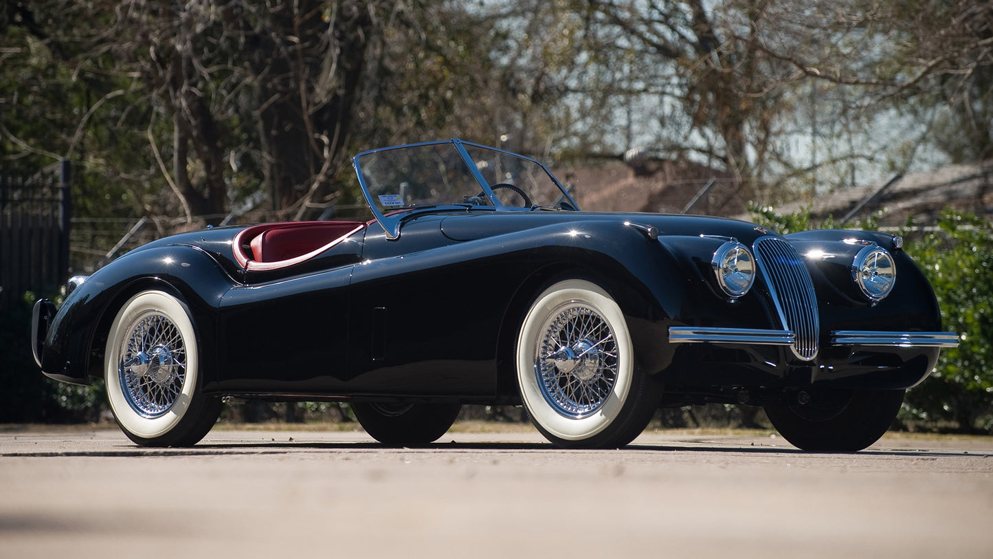 Jaguar Xk120 Open Two Seater Hd Art Magnet
