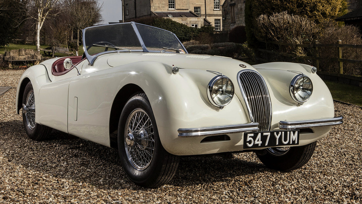 Jaguar Xk120 Open Two Seater Uk Hd Art Jigsaw Puzzle