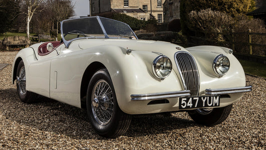 Jaguar Xk120 Open Two Seater Uk Hd Art Jigsaw Puzzle