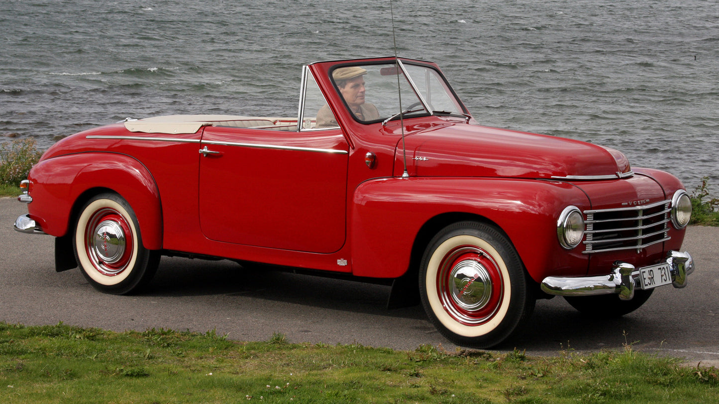 Volvo Pv445 Valbo Cab Hd Art Keychain