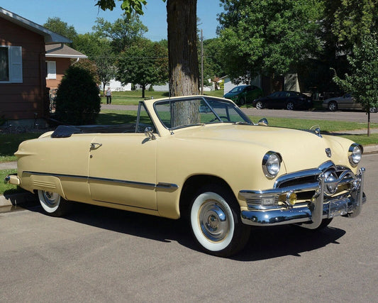 1950 Ford Custom Convertible Classic Car Magnet Magnet