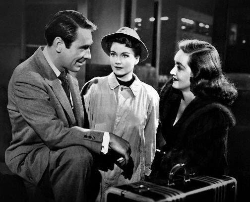 1950 Gary Merrill Anne Baxter Bette Davis In All About Eve Keychain Keychain