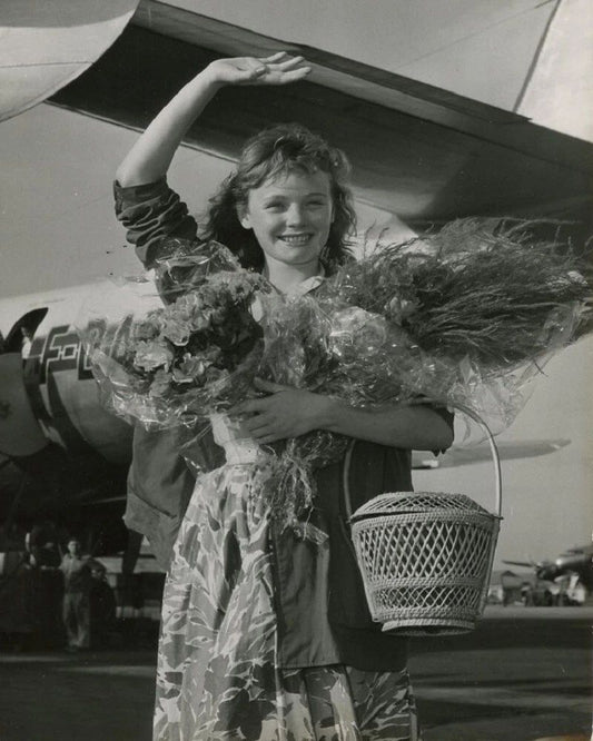 1950S Actress Etchika Choureau Poster Photo Print 300 Piece Jigsaw Puzzle