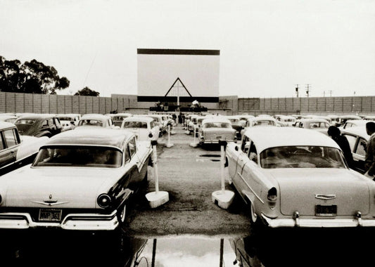 1950S Drive In Movie Classic Cars American History Magnet Magnet