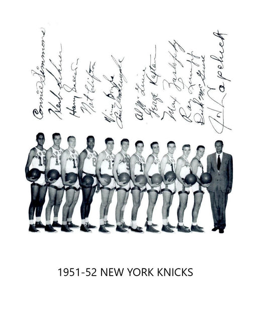 52 New York Knicks Team Photo Picture Ny Basketball Nba