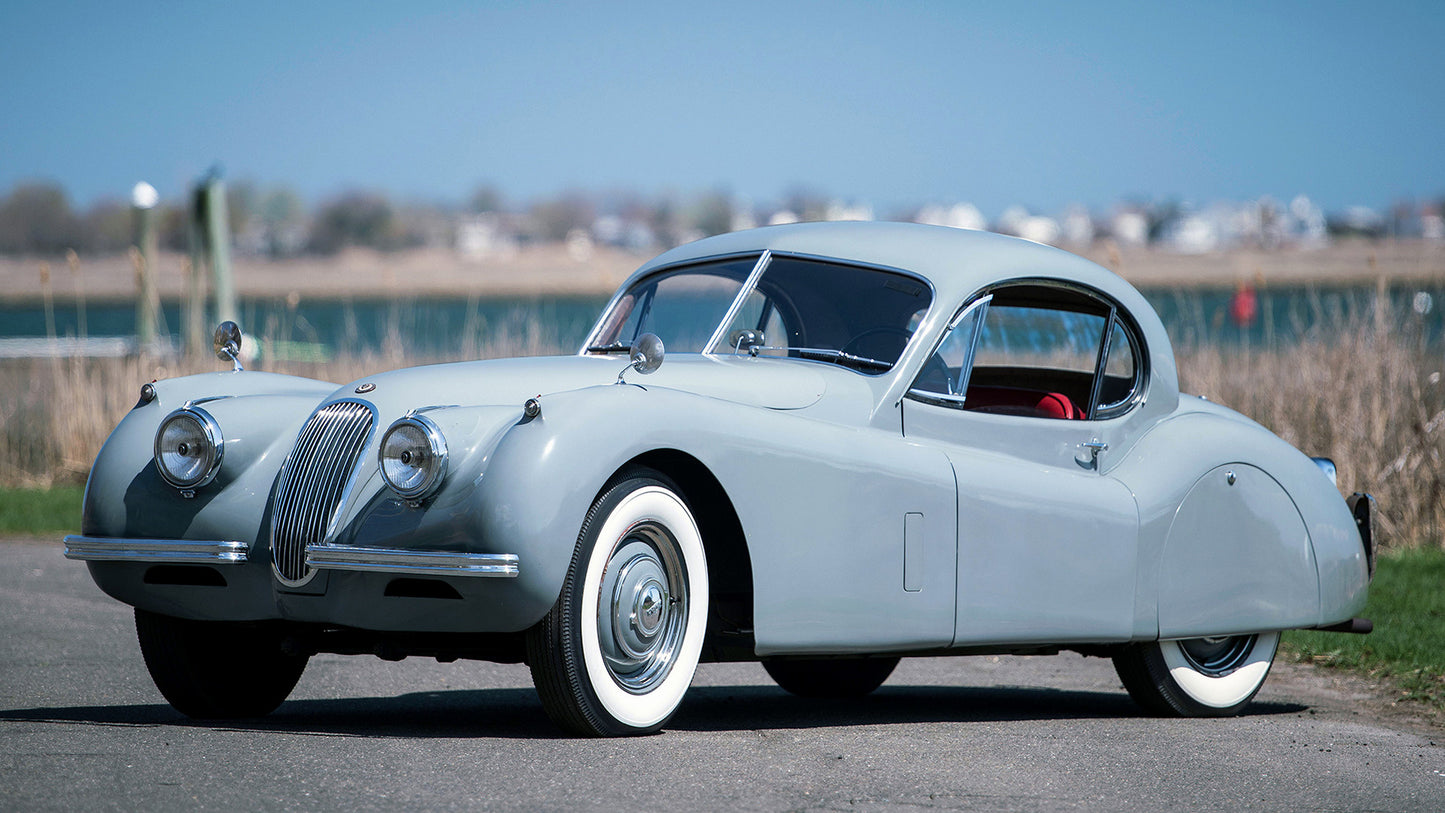 Jaguar Xk120 Fixed Head Coupe Hd Art Jigsaw Puzzle