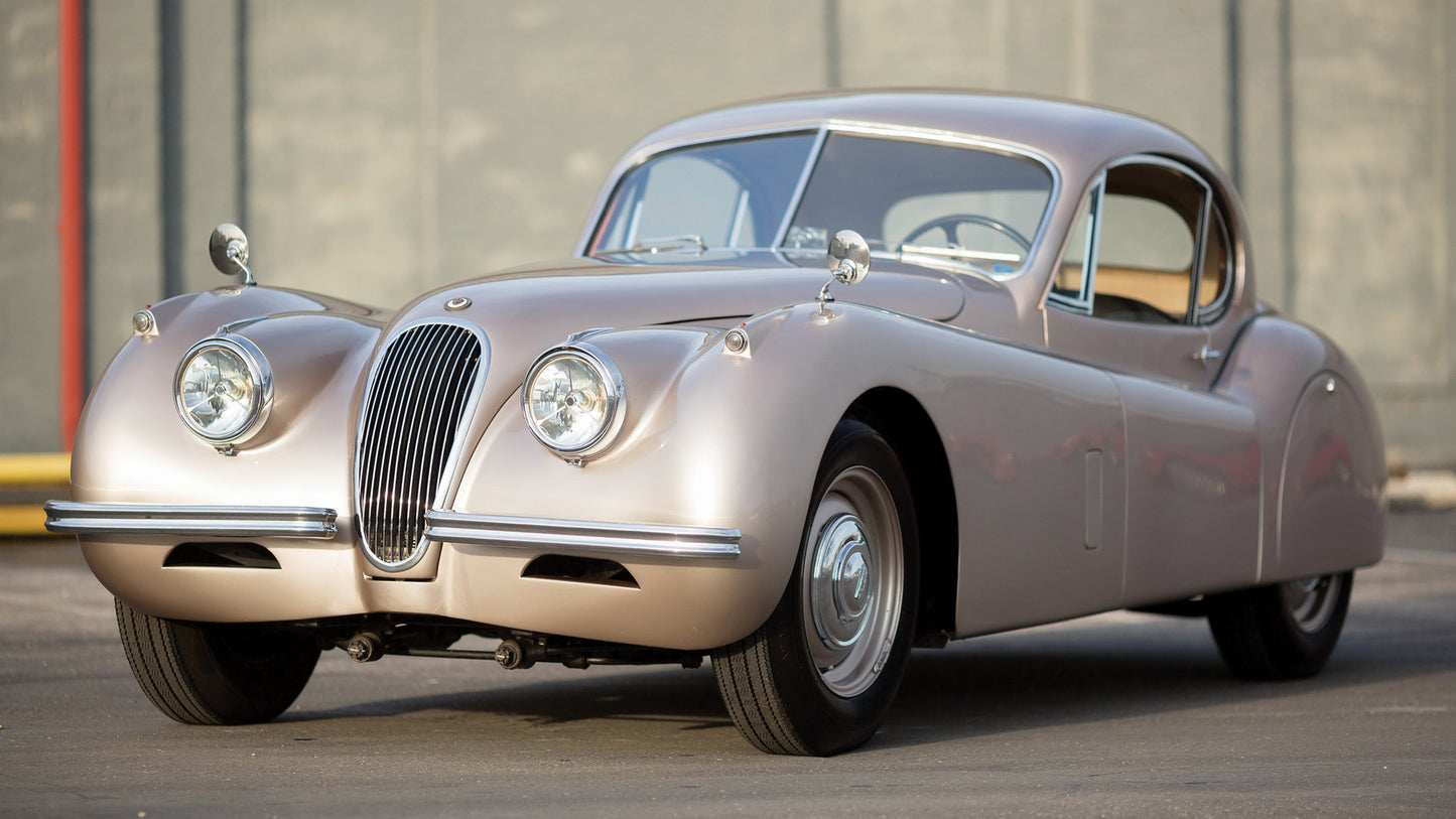 Jaguar Xk120 Fixed Head Coupe Hd Art Jigsaw Puzzle
