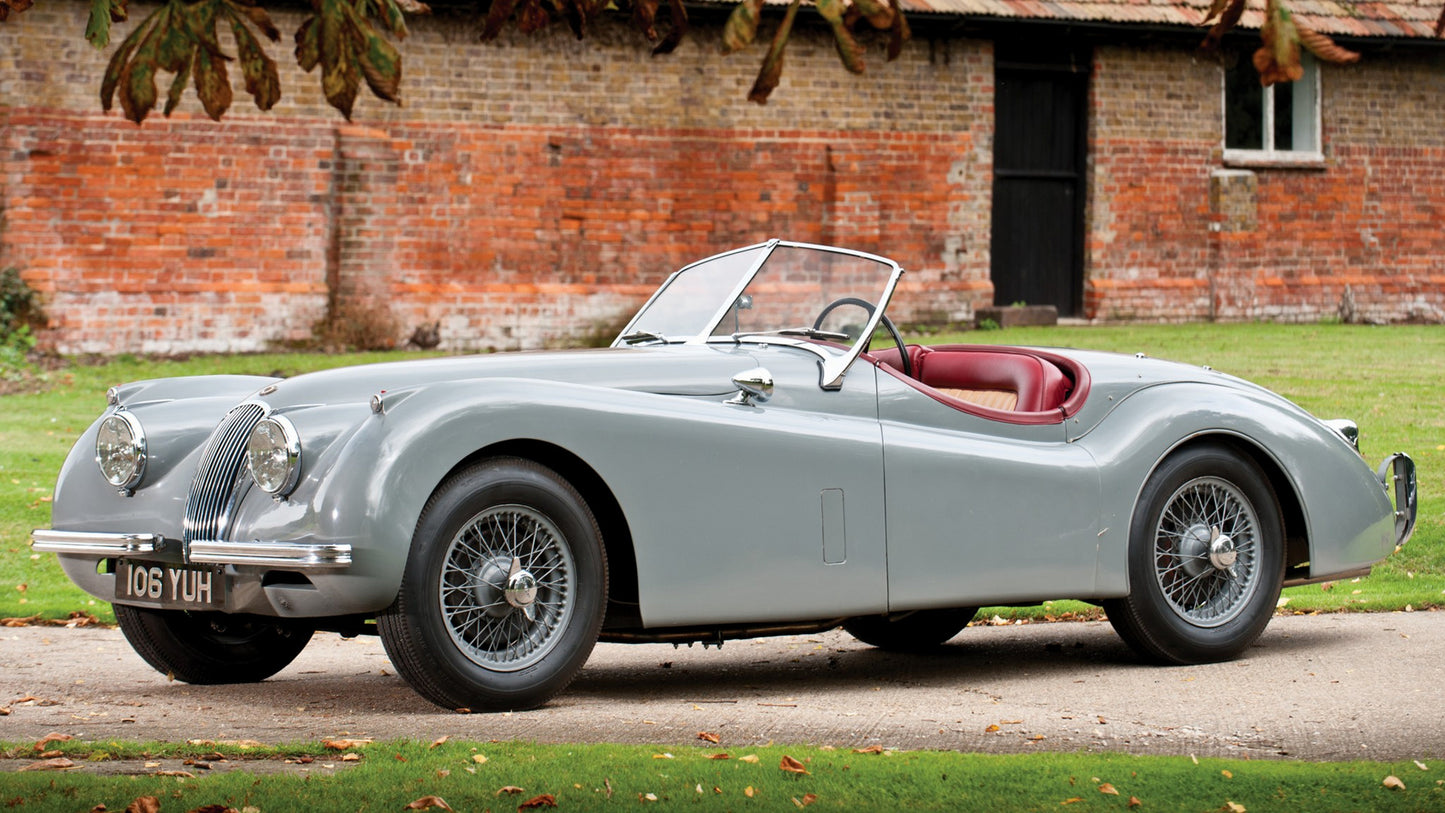 Jaguar Xk120 Se Open Two Seater Hd Art Print Poster