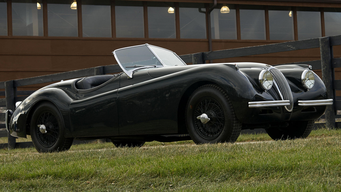 Jaguar Xk120 Se Open Two Seater Hd Art Jigsaw Puzzle