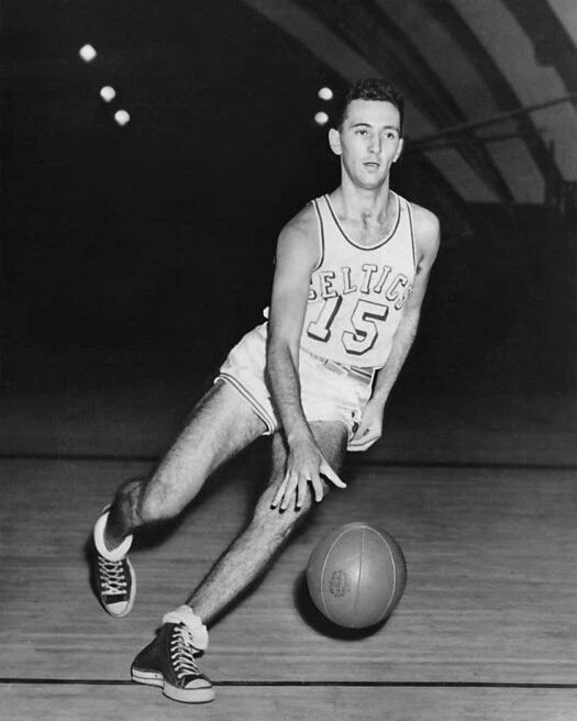 1951 Boston Celtics Guard Bob Cousy Glossy Keychain Keychain Hof 06