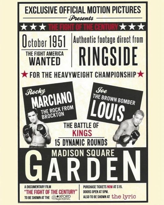 1951 Boxers Joe Louis Vs Rocky Marciano Glossy Keychain Match Up Keychain 2