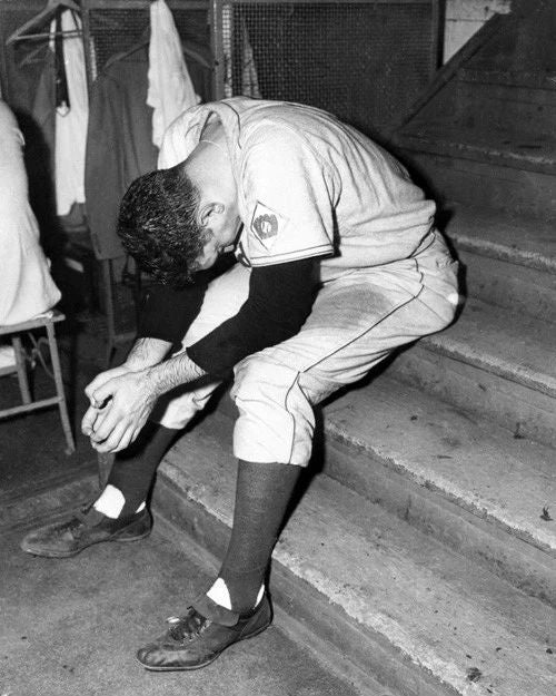 1951 Brooklyn Dodgers Ralph Branca Glossy Magnet Shot Heard Around The World
