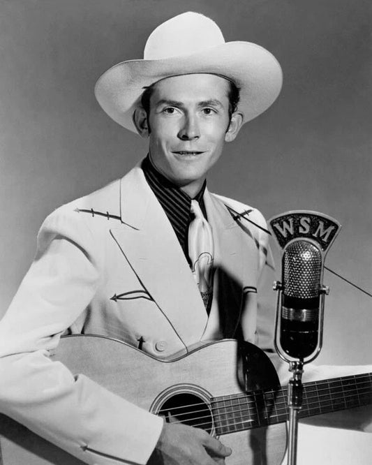 1951 Country Singer Hank Williams Sr Glossy Magnet Wsm Promotional Print