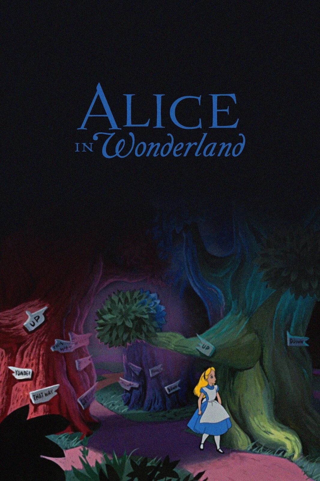 1951 Disney Alice In Wonderland Movie Keychain Mad Hatter Tea Party