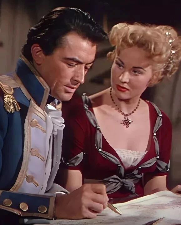 1951 Gregory Peck & Virginia Mayo In Captain Fearless Movie Picture Magnet