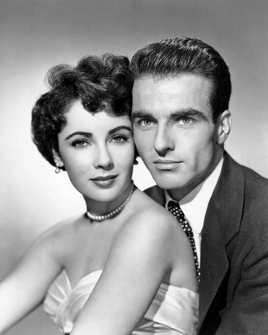 1951 Montgomery Clift And Elizabeth Taylor Magnet A Place In The Sun Print