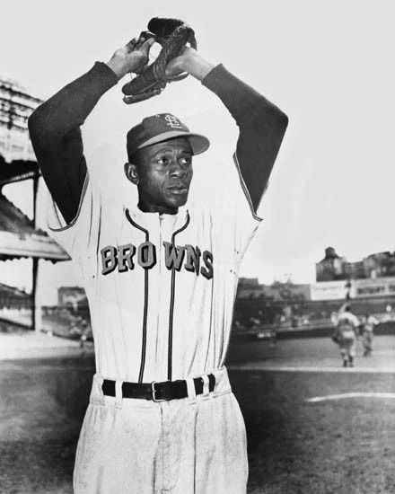1951 St Louis Browns Satchel Paige Glossy Keychain Vintage Keychain