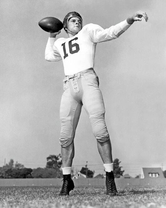 1951 Usc Trojans Frank Gifford Glossy Photo College Football Print Poster