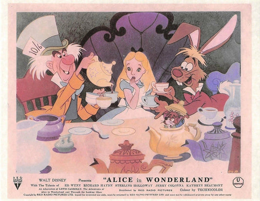 1951 Walt Disney Alice In Wonderland A Very Merry Unbirthday Mad Hatter